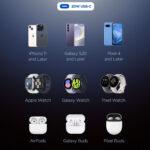 Chargeur mural Spigen Essential (EE201EU) Type-C, GaN, Charge rapide, PD20W, Quantum Boost   - Black – Image 5