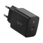 Chargeur mural Spigen Essential (EE201EU) Type-C, GaN, Charge rapide, PD20W, Quantum Boost   - Black