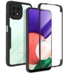 Coque intégrale Techsuit ColorVerse 360 pour Samsung Galaxy A22 5G - Black