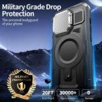 Coque Techsuit CamVault MagSafe pour iPhone 12 Pro Max / iPhone 13 Pro Max - Black – Image 3