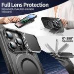 Coque Techsuit CamVault MagSafe pour Samsung Galaxy S23 Plus - Black – Image 4