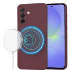 Coque Techsuit SoftFlex MagSafe pour Samsung Galaxy A36 - Plum Red