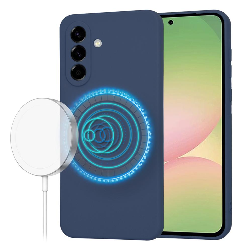 2057041 Coque Techsuit SoftFlex MagSafe pour Samsung Galaxy A56 - Navy Blue – Image 1