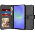 Étui portefeuille Techsuit Diary Book pour Samsung Galaxy A36 - Black