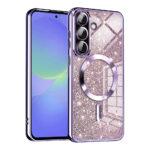 Coque Techsuit Luxury Glitter MagSafe pour Samsung Galaxy A36 / A56 - Light Purple