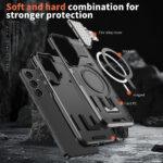 Coque Techsuit CamVault MagSafe pour Samsung Galaxy S23 FE - Black – Image 2