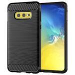 Coque Techsuit Carbon Silicone pour Samsung Galaxy S10e - Black