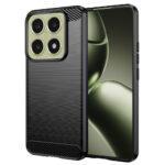 Coque Techsuit Carbon Silicone pour Xiaomi 14T - Black