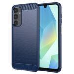 Coque Techsuit Carbon Silicone pour Samsung Galaxy A16 4G / A16 5G - Blue