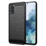 Coque Techsuit Carbon Silicone pour Samsung Galaxy S20 Plus - Black