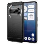 Coque Techsuit Carbon Silicone pour Nothing Phone (3a) - Black