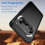 Coque Techsuit Carbon Silicone pour Nothing Phone (3a) - Black – Image 3