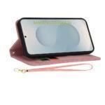 Étui portefeuille Techsuit FlipCraft pour Samsung Galaxy S25 Edge - Sweetheart Pink – Image 4