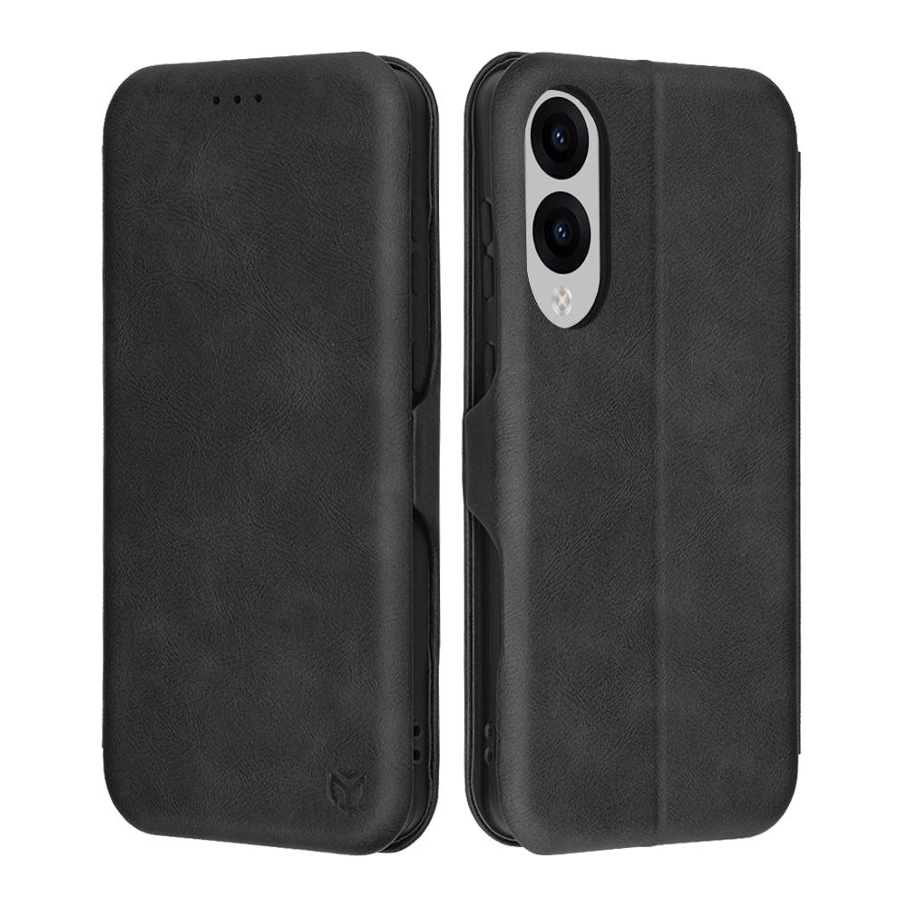 2121535 Étui portefeuille Techsuit Safe Wallet Plus pour Samsung Galaxy S25 Edge - Black – Image 1