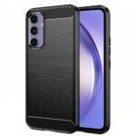 Coque Techsuit Carbon Silicone pour Samsung Galaxy A54 - Black