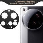 Protection d'objectif Techsuit Full Camera Glass pour Xiaomi 15 Ultra - Black – Image 5