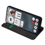 Étui portefeuille Techsuit Magskin Book pour Nothing Phone (3a) - Black – Image 2