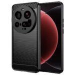 Coque Techsuit Carbon Silicone pour Xiaomi 15 Ultra - Black