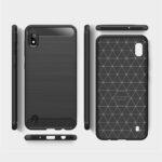 Coque Techsuit Carbon Silicone pour Samsung Galaxy A10 / M10 - Black – Image 2