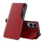 Étui à rabat Techsuit eFold Series pour Samsung Galaxy S25 Edge - Red