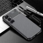 Coque Techsuit CarbonFiber pour Samsung Galaxy S24 FE - Black – Image 4