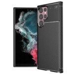 Coque Techsuit CarbonFiber pour Samsung Galaxy S22 Ultra - Black