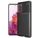 Coque Techsuit CarbonFiber pour Samsung Galaxy S20 FE - Black
