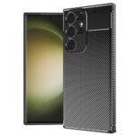 Coque Techsuit CarbonFiber pour Samsung Galaxy S23 Ultra - Black
