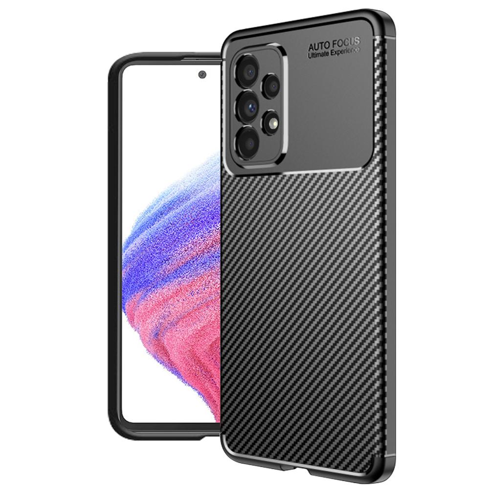2152681 Coque Techsuit CarbonFiber pour Samsung Galaxy A53 - Black – Image 1