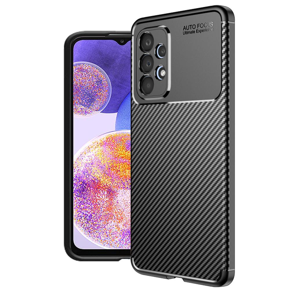 2152693 Coque Techsuit CarbonFiber pour Samsung Galaxy A23 4G / A23 5G - Black – Image 1