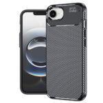 Coque Techsuit CarbonFiber pour iPhone 16e - Black