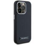 Coque Karl Lagerfeld Leather MagSafe pour iPhone 15 Pro - FW Metal Plate – Image 2