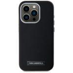 Coque Karl Lagerfeld Leather MagSafe pour iPhone 15 Pro - FW Metal Plate – Image 3
