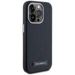 Coque Karl Lagerfeld Leather MagSafe pour iPhone 15 Pro Max - FW Metal Plate – Image 3