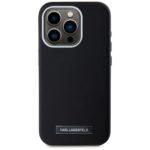 Coque Karl Lagerfeld Leather MagSafe pour iPhone 15 Pro Max - FW Metal Plate – Image 4