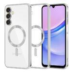 Coque Techsuit Luxury Crystal MagSafe pour Samsung Galaxy A15 4G / A15 5G - Silver