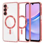 Coque Techsuit Luxury Crystal MagSafe pour Samsung Galaxy A15 4G / A15 5G - Red