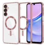 Coque Techsuit Luxury Crystal MagSafe pour Samsung Galaxy A15 4G / A15 5G - Pink