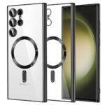 Coque Techsuit Luxury Crystal MagSafe pour Samsung Galaxy S23 Ultra - Black