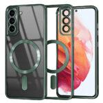 Coque Techsuit Luxury Crystal MagSafe pour Samsung Galaxy S21 - Deep Green