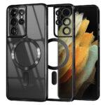 Coque Techsuit Luxury Crystal MagSafe pour Samsung Galaxy S21 Ultra - Black