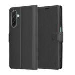 Étui portefeuille Techsuit Leather Folio pour Samsung Galaxy A26 - Black