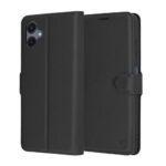 Étui portefeuille Techsuit Leather Folio pour Samsung Galaxy A06 - Black