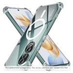 Coque Techsuit Shockproof Clear Silicone MagSafe pour Xiaomi 17 - Clear