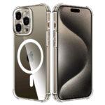 Coque Techsuit Shockproof Clear Silicone MagSafe pour iPhone 15 Pro Max - Clear