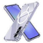 Coque Techsuit Shockproof Clear Silicone MagSafe pour Samsung Galaxy A36 - Clear