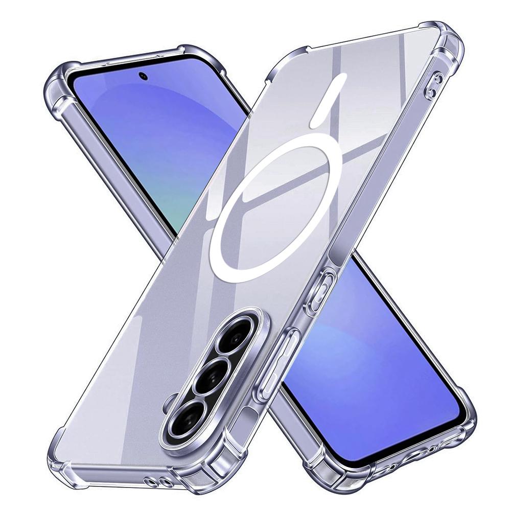 2212645 Coque Techsuit Shockproof Clear Silicone MagSafe pour Samsung Galaxy A36 - Clear – Image 1