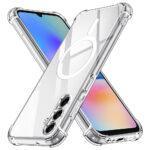 Coque Techsuit Shockproof Clear Silicone MagSafe pour Samsung Galaxy A05s - Clear