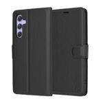 Étui portefeuille Techsuit Leather Folio pour Samsung Galaxy A54 - Black