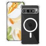 Coque Techsuit Shockproof Clear Silicone MagSafe pour Google Pixel 9 Pro - Clear